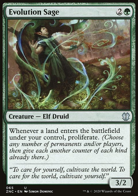 Evolution Sage [Zendikar Rising Commander]