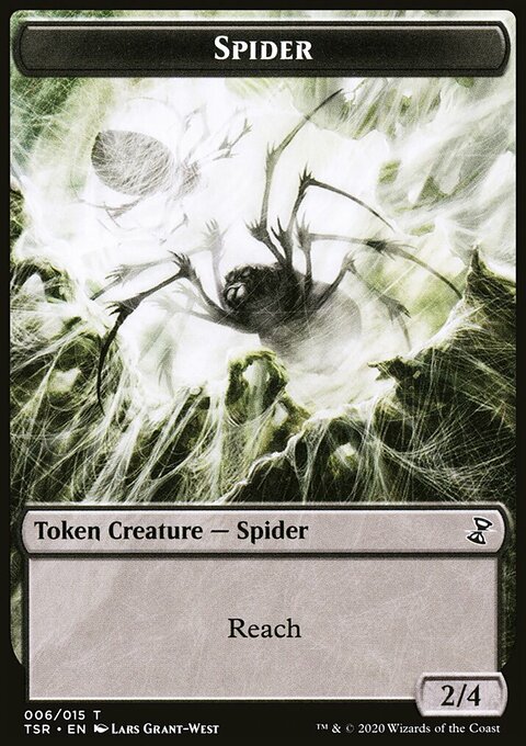 Spider Token [Time Spiral Remastered Tokens]