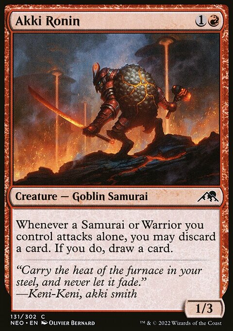 Akki Ronin [Kamigawa: Neon Dynasty]