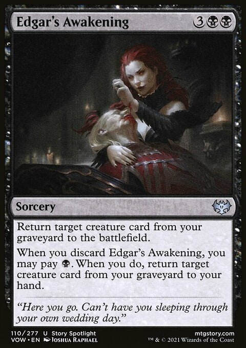 Edgar's Awakening [Innistrad: Crimson Vow]