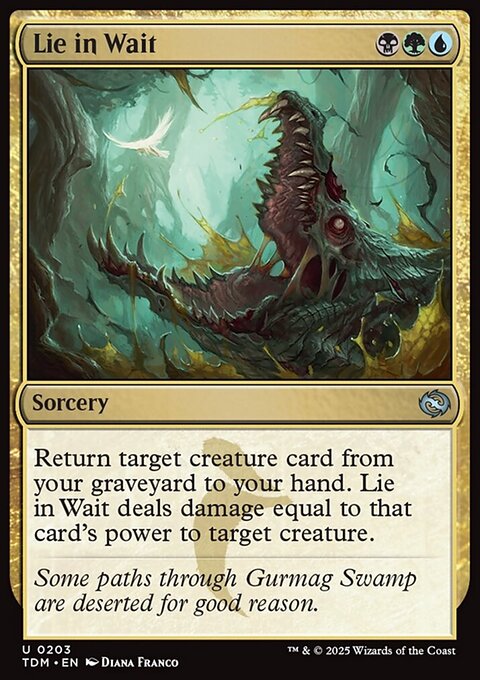 Lie in Wait [Tarkir: Dragonstorm]