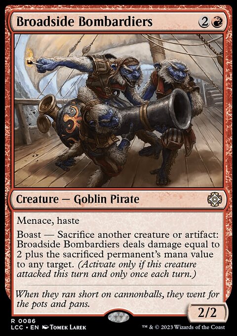 Broadside Bombardiers [The Lost Caverns of Ixalan Commander]