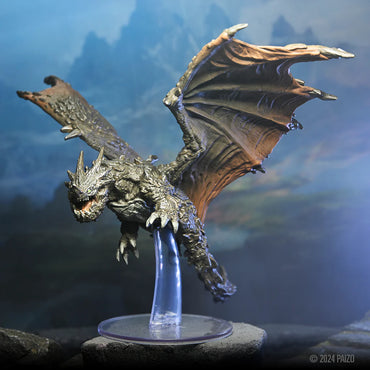 Pathfinder Battles: Adult Adamantine Dragon Boxed Miniature