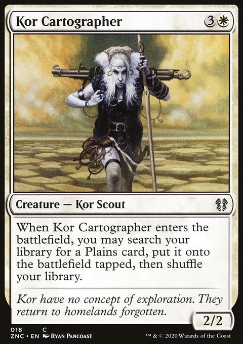 Kor Cartographer [Zendikar Rising Commander]