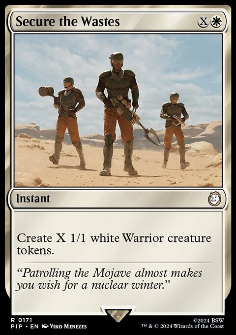 Secure the Wastes [Fallout]