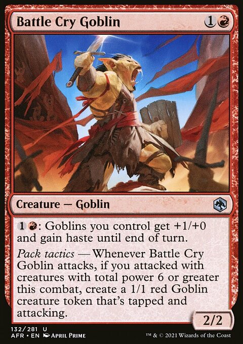 Battle Cry Goblin [Dungeons & Dragons: Adventures in the Forgotten Realms]