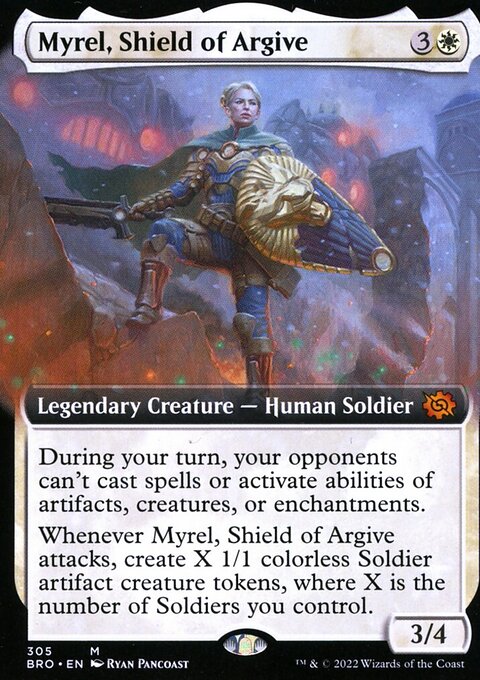 Myrel, Shield of Argive (Extended Art) [The Brothers' War]