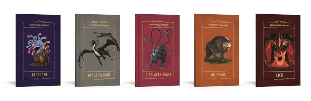 Dungeons and Dragons: Mimic Treasure Chest Notebook Set