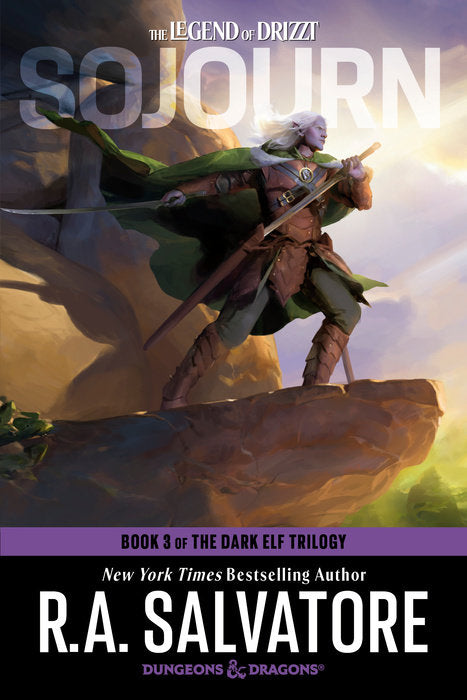 D&D The Legend of Drizzt: Sojourn - Book 3 of The Dark Elf Trilogy