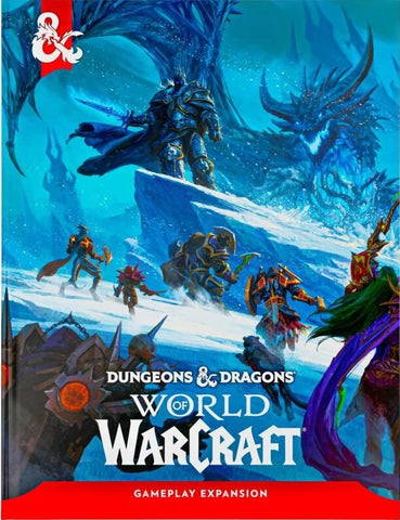 D&D World of Warcraft - Hard Cover - PRE-ORDER 17 NOV - LOCAL PICK UP ONLY
