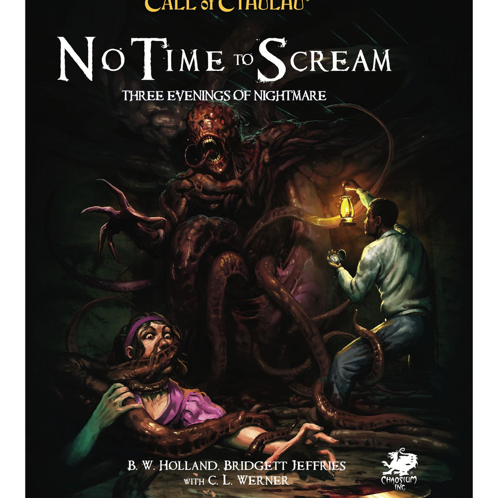 Call of Cthulhu RPG - No Time To Scream - PRE-ORDER ETA TBA