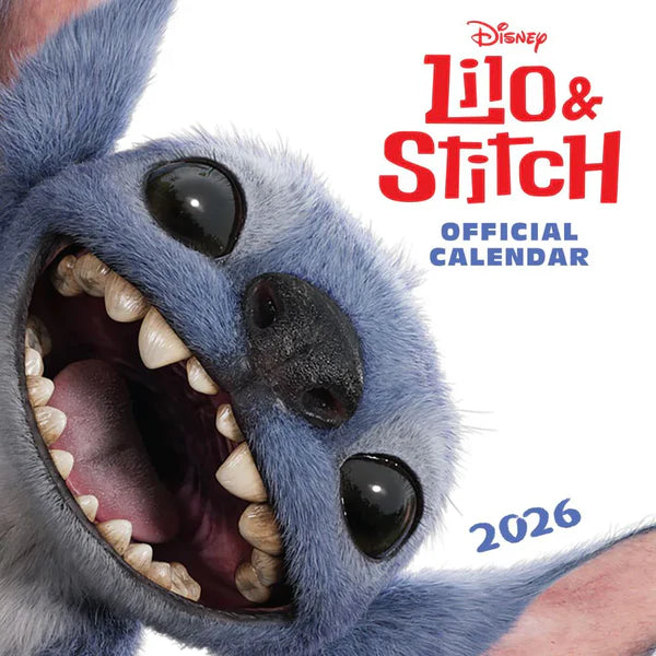 Lilo & Stitch Movie - 2026 Square Wall Calendar