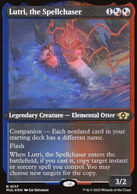 Lutri, the Spellchaser (Foil Etched) [Multiverse Legends]