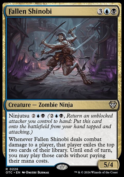 Fallen Shinobi [Outlaws of Thunder Junction Commander]