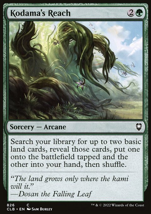 Kodama's Reach [Commander Legends: Battle for Baldur's Gate]