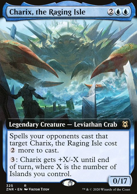 Charix, the Raging Isle (Extended Art) [Zendikar Rising]