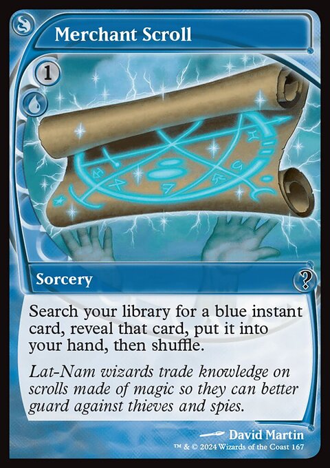 Merchant Scroll (Future Sight) [Mystery Booster 2]