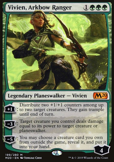Vivien, Arkbow Ranger [Core Set 2020 Prerelease Promos]