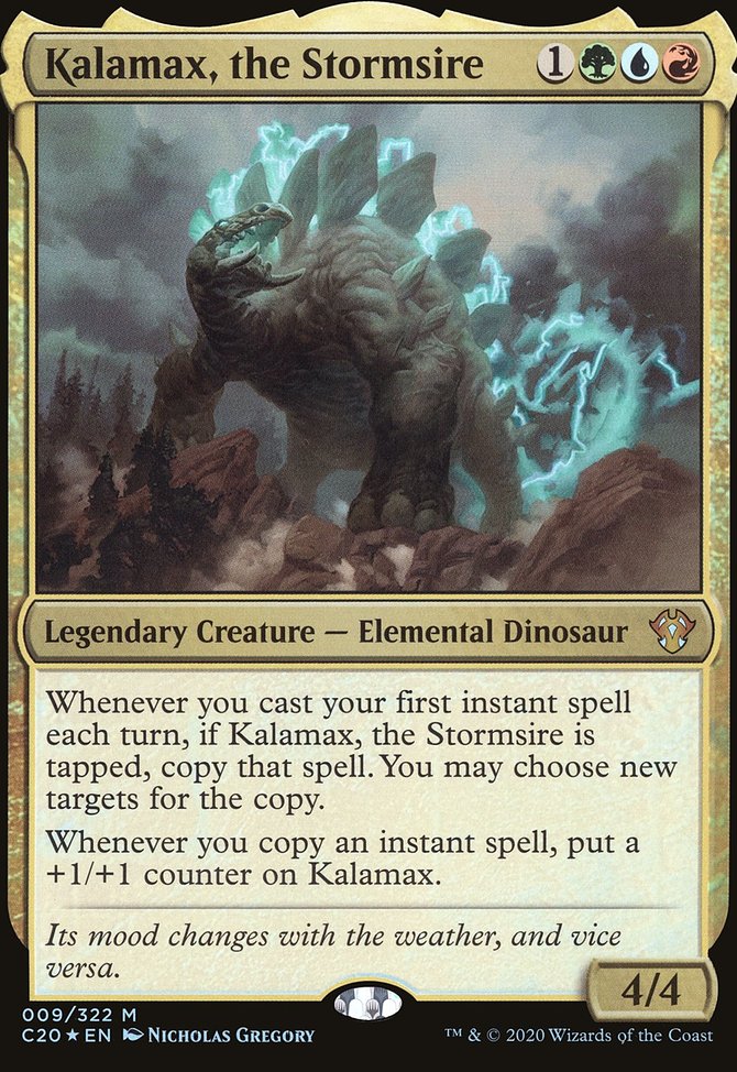 Kalamax, the Stormsire (Oversized) [Commander 2020 Oversized]