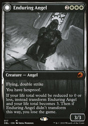 Enduring Angel // Angelic Enforcer [Innistrad: Double Feature]