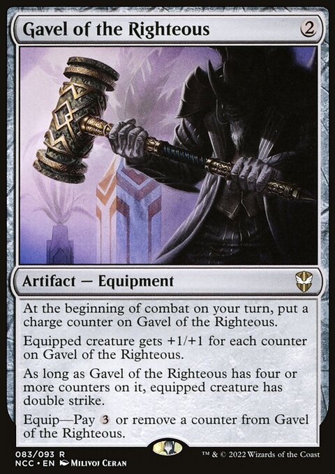 Gavel of the Righteous [Streets of New Capenna Commander]