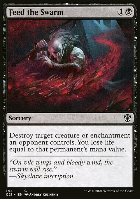Feed the Swarm [Commander 2021]