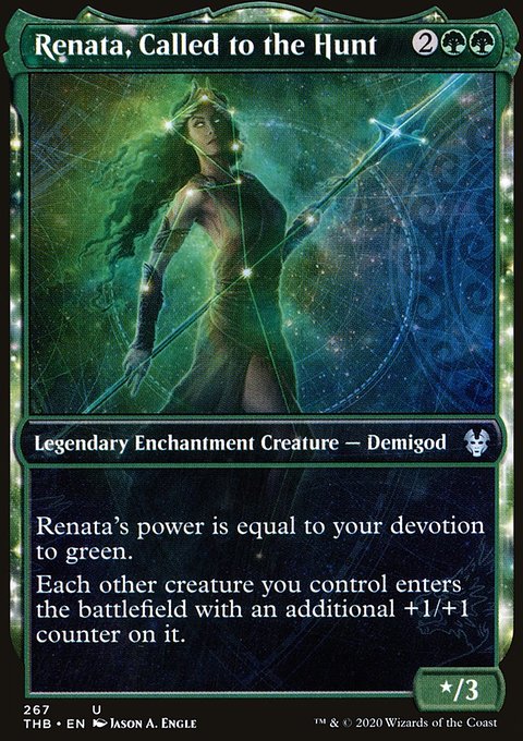 Renata, Called to the Hunt (Showcase) [Theros Beyond Death]