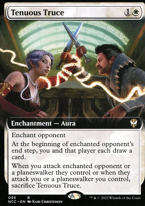 Tenuous Truce (Extended Art) [Streets of New Capenna Commander]