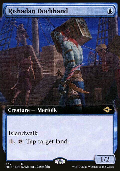 Rishadan Dockhand (Extended Art) [Modern Horizons 2]