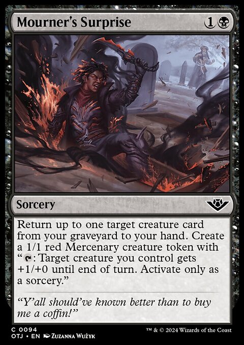 Mourner's Surprise [Outlaws of Thunder Junction]