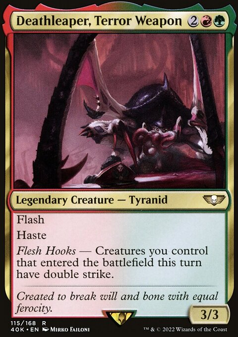 Deathleaper, Terror Weapon [Warhammer 40,000]