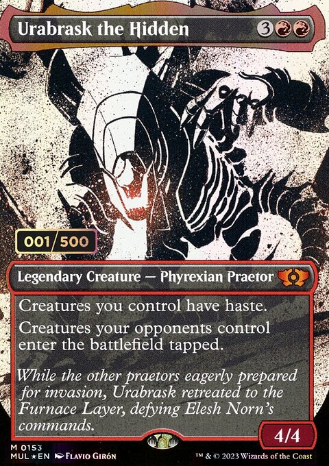 Urabrask the Hidden (Serialized) [Multiverse Legends]