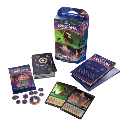 Lorcana TCG: Shimmering Skies Starter Deck - Emerald Steel