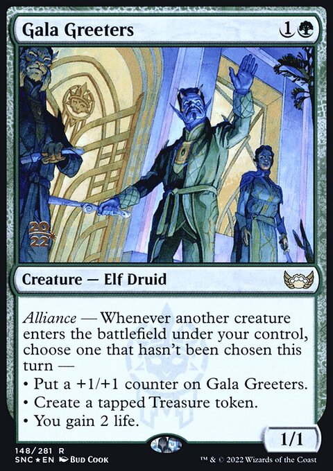 Gala Greeters [Streets of New Capenna Prerelease Promos]