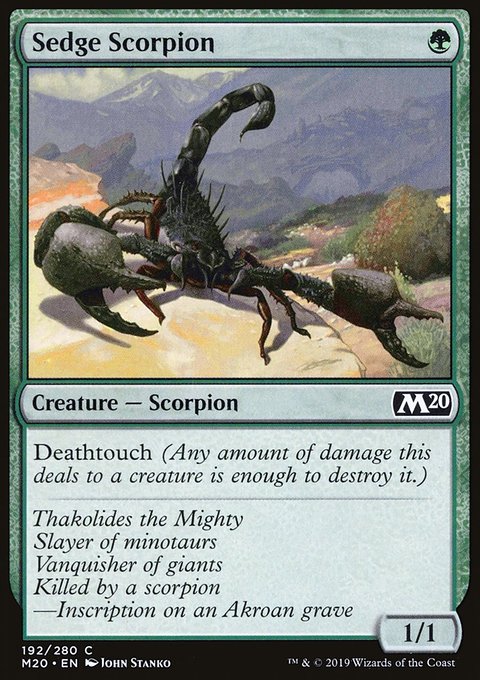 Sedge Scorpion [Core Set 2020]