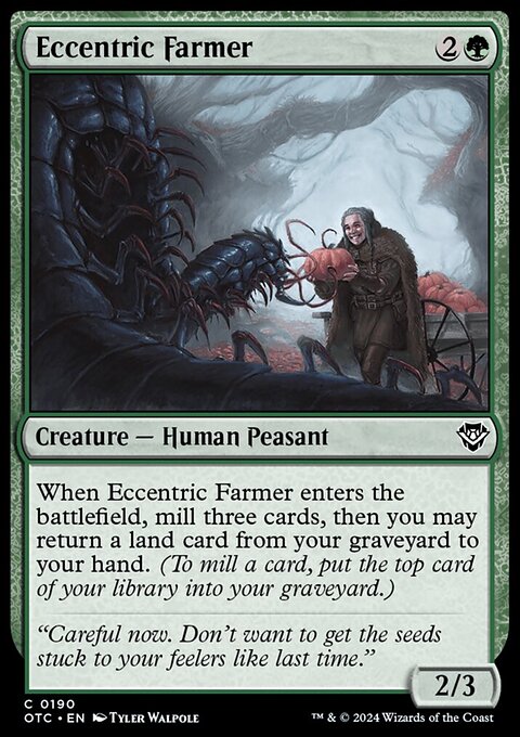 Eccentric Farmer [Outlaws of Thunder Junction Commander]