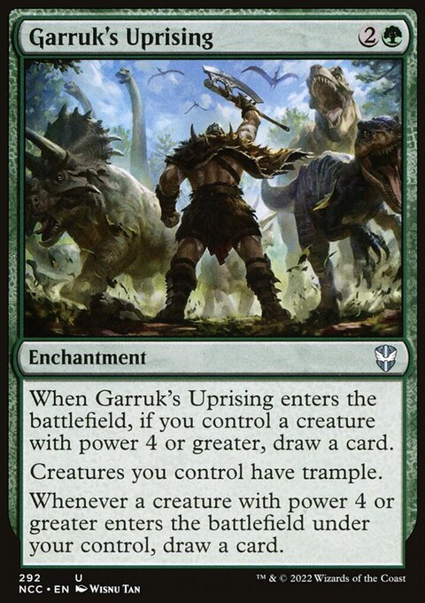 Garruk's Uprising [Streets of New Capenna Commander]