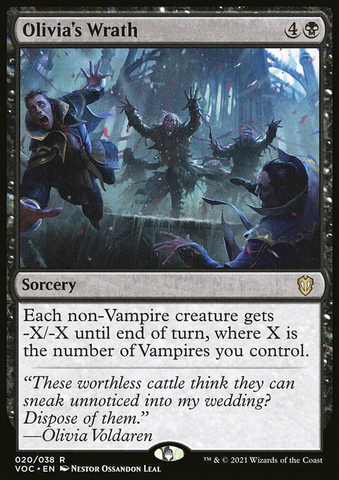 Olivia's Wrath [Innistrad: Crimson Vow Commander]
