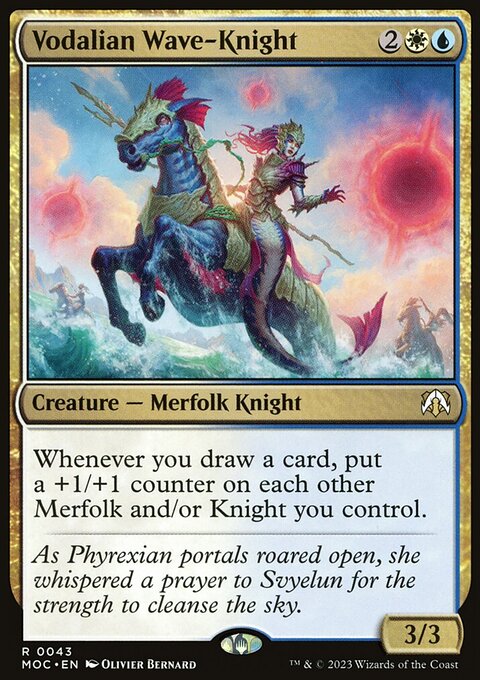 Vodalian Wave-Knight [March of the Machine Commander]