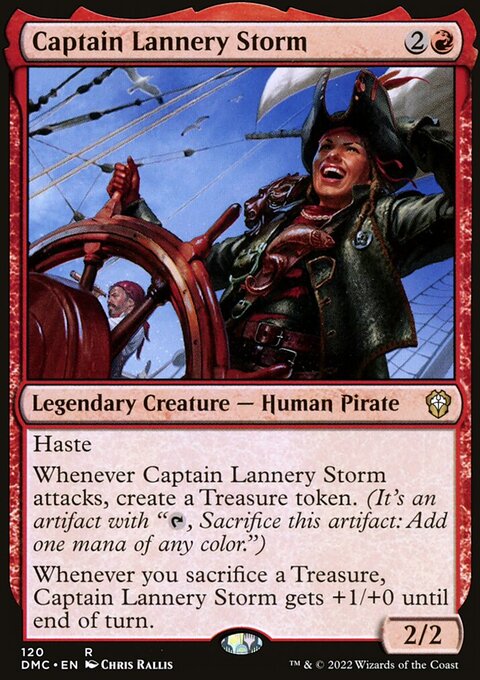 Captain Lannery Storm [Dominaria United Commander]