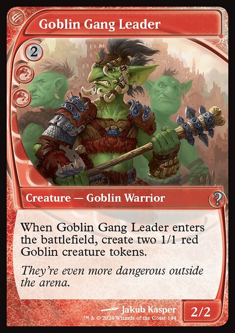 Goblin Gang Leader (Future Sight) [Mystery Booster 2]