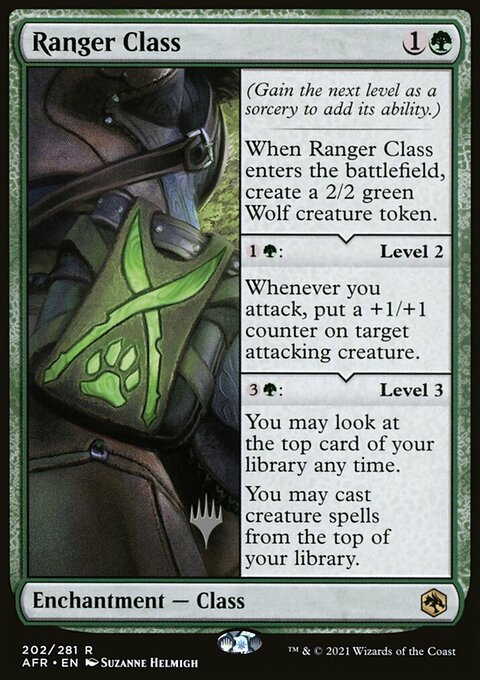 Ranger Class (Promo Pack) [Dungeons & Dragons: Adventures in the Forgotten Realms Promos]