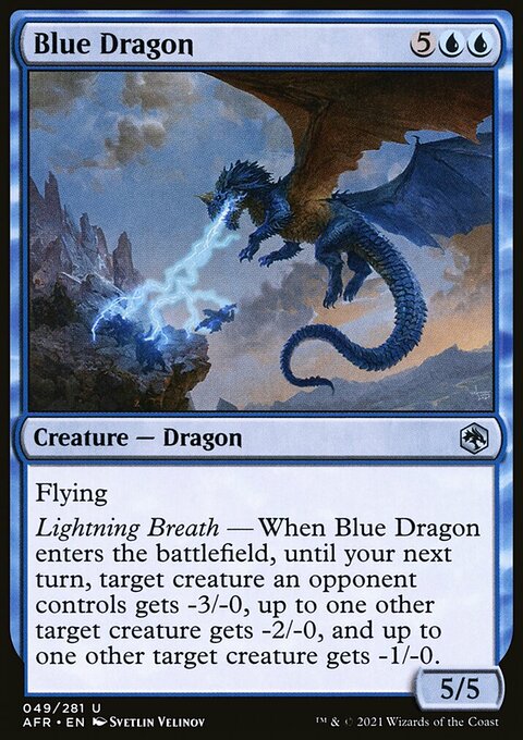 Blue Dragon [Dungeons & Dragons: Adventures in the Forgotten Realms]