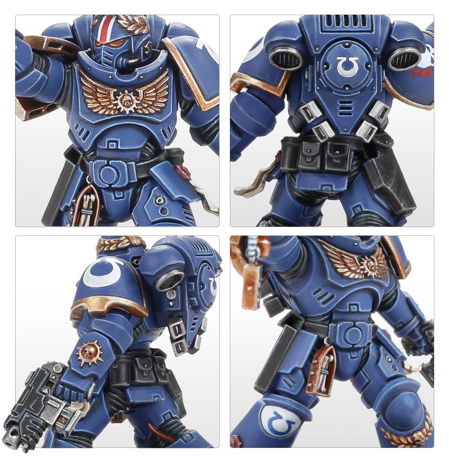 Warhammer 40,000: Space Marine Primaris Lieutenant w/Power Sword