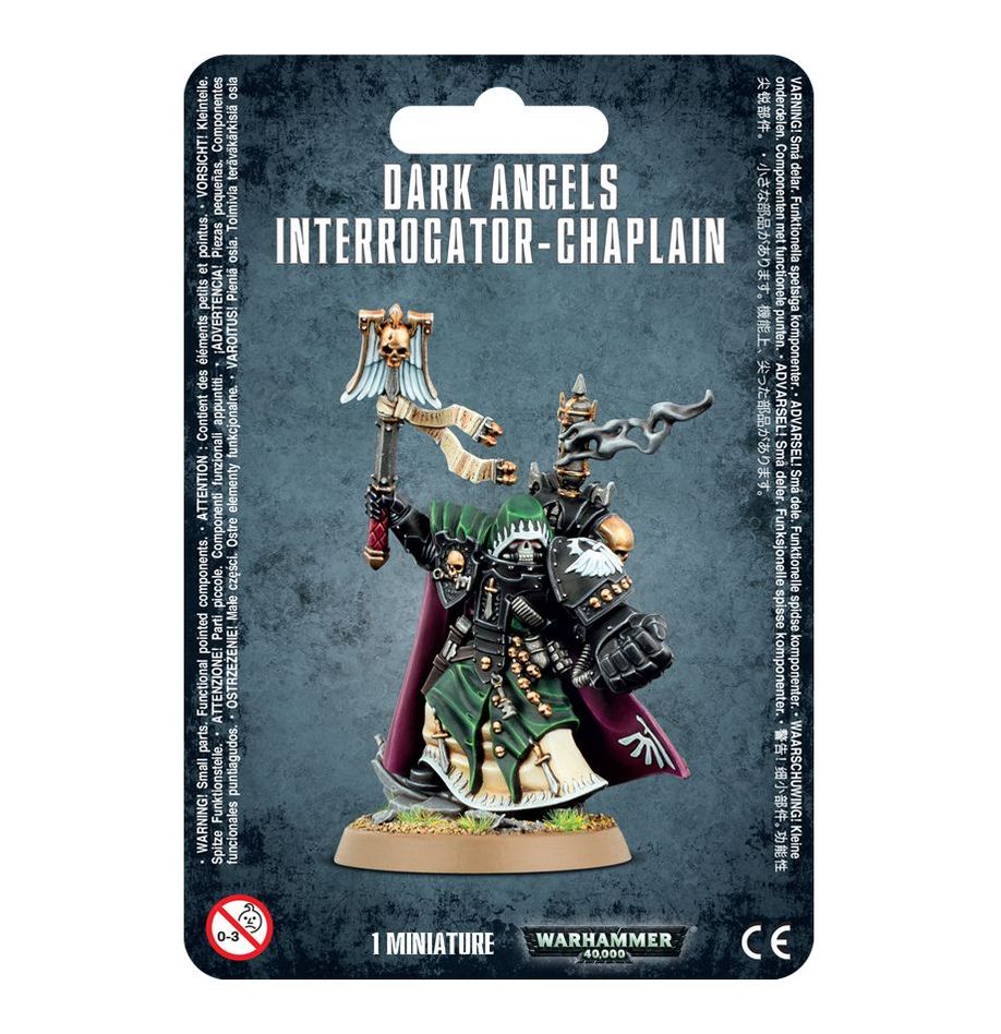 Warhammer 40,000: Dark Angels Interrogator-Chaplain - LOCAL PICK UP ONLY