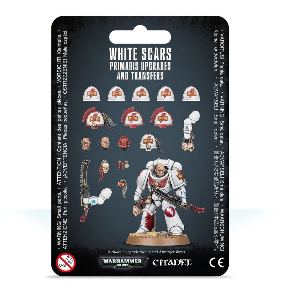 Warhammer 40,000: White Scars Primaris Upgrades & Transfers