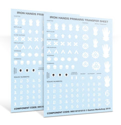 Warhammer 40,000: Iron Hands Primaris Upgrades & Transfers
