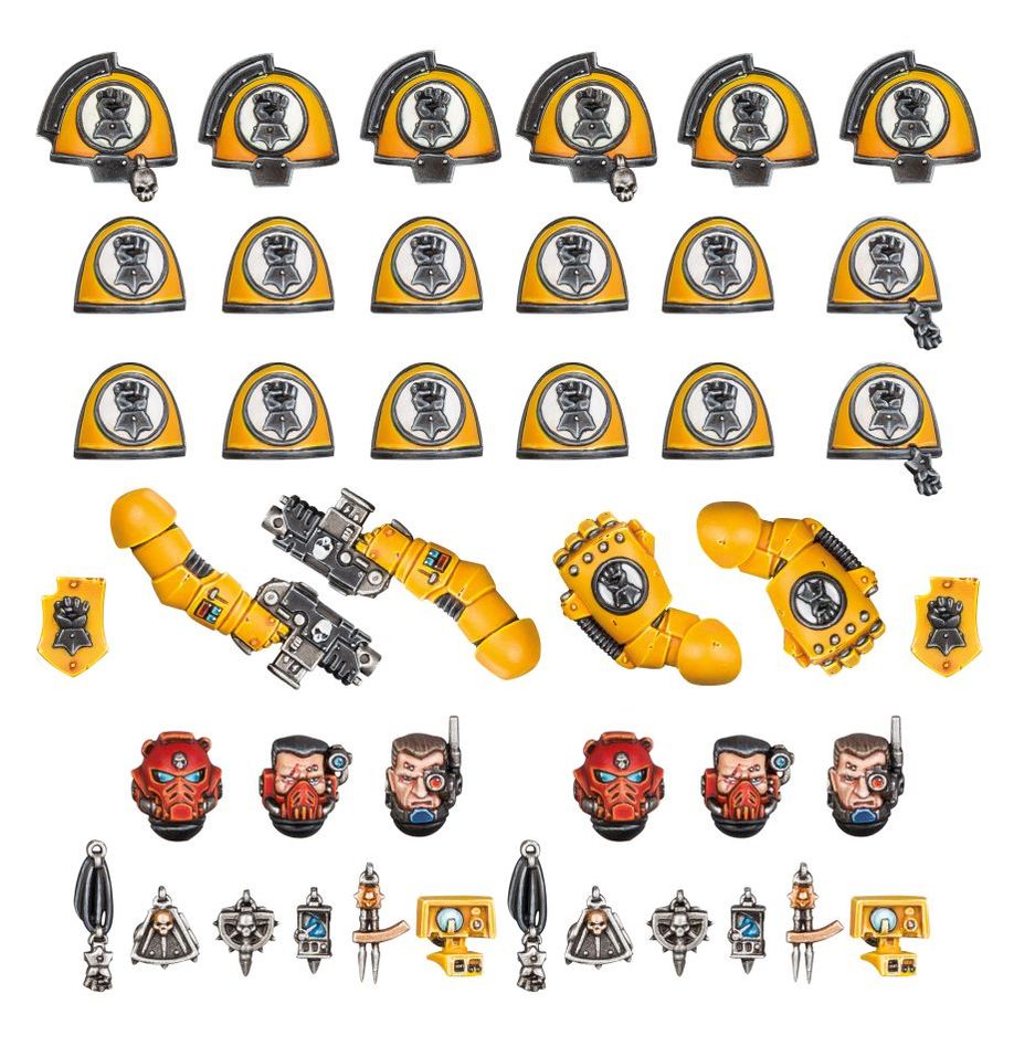Warhammer 40,000: Imperial Fists Primaris Upgrades & Transfers