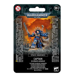 Warhammer 40,000: Space Marines: Captain In Gravis Armour