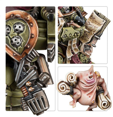 Warhammer 40,000: Death Guard Scribbus Wretch the Tallyman